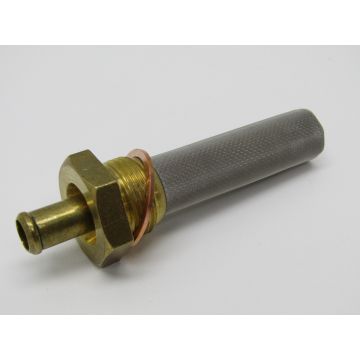 Filtre à carburant pour réservoir à carburant avec embout de raccordement de 8 mm intérieur / 10 mm extérieur pour Porsche 911 E/S '70-'73