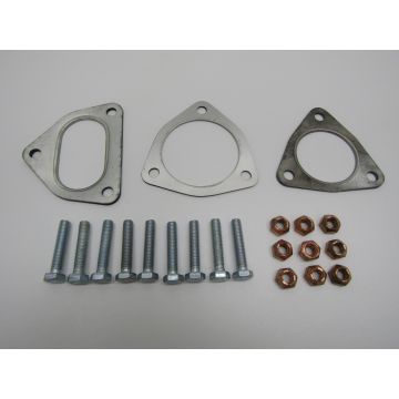 Kit de montage pour silencieux de détente (3 joints, boulons et écrous en cuivre) pour Porsche 911 '76-'89