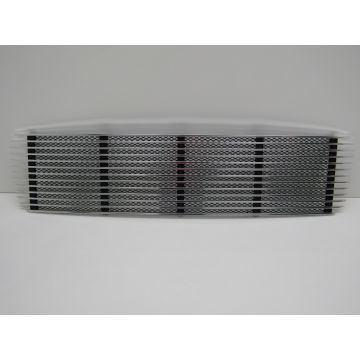 Grille d'entree d'air, moteur, argent pour Porsche 911 '72-'73