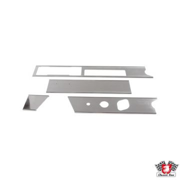 Jeu de garnitures de tableau de bord, aluminium, RHD pour Porsche 911 '70-'73