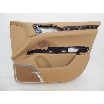 Porsche 958 Cayenne Garniture de porte avant droite BURMESTER Cuir Luxorbeige