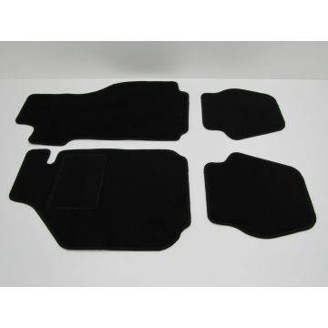 Kit de tapis de sol noir (4 pièces) pour Porsche 911 '74-'89 Targa/Cabrio