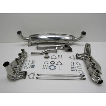 Kit d'échappement avec 2 sorties Ø 84 mm, inox pour Porsche 911 2,7 3,0 '74-'83