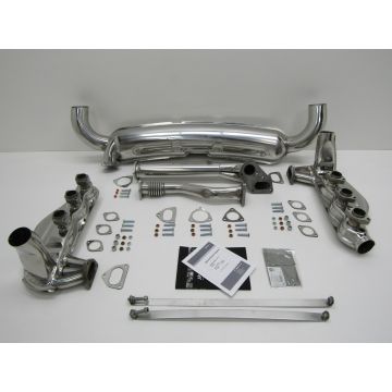 Kit d'échappement avec 2 sorties Ø 84 mm, inox pour Porsche 911 3,2 '84-'89