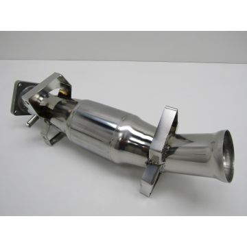 Pot catalytique, Sport, inox poli pour Porsche 964 