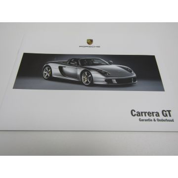 1reEDITION Porsche 980 Carrera GT Garantie & Entretien Carnet d'entretien 5/04 (Version néerlandaise)